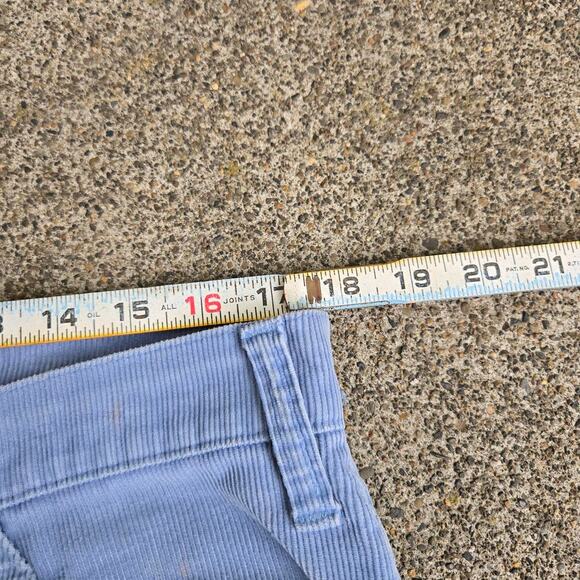 Vtg 70s 80s LEVI'S 517 Style Earthtone Flare Corduroy Pants 35 x 28 Fit USA - Picture 7 of 8